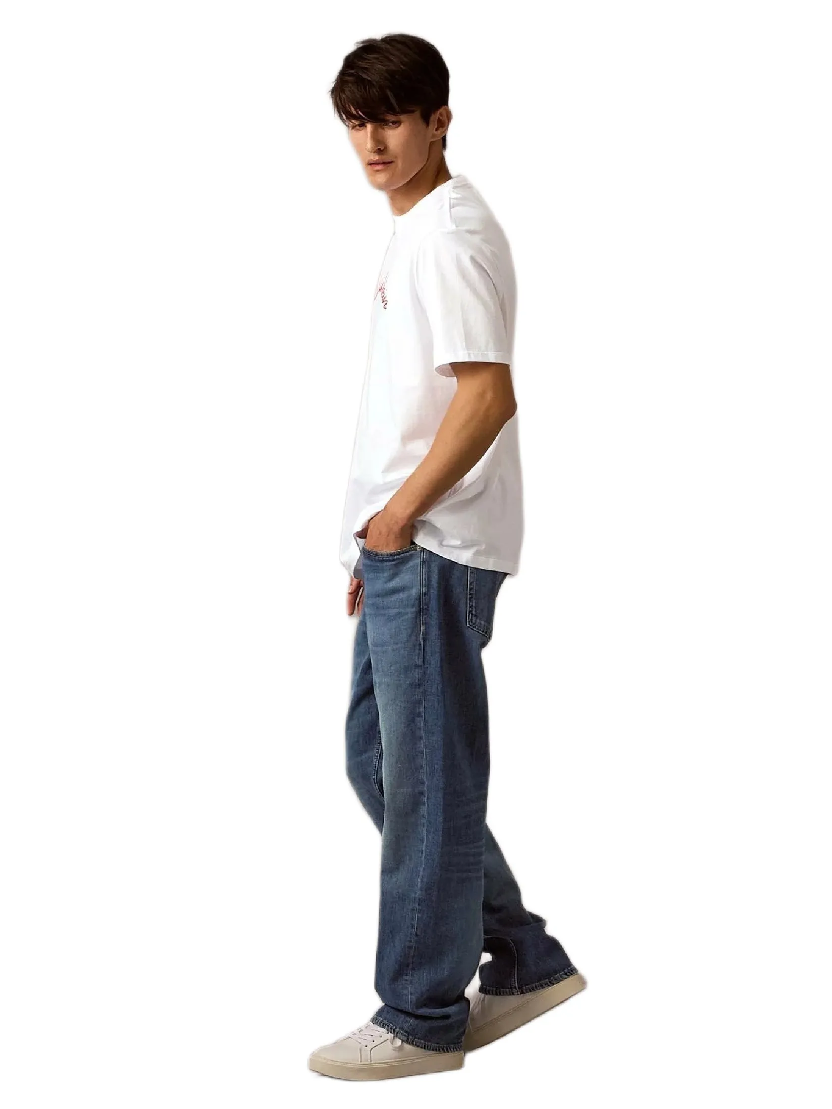 CALVIN KLEIN Men s Graphic Tee White