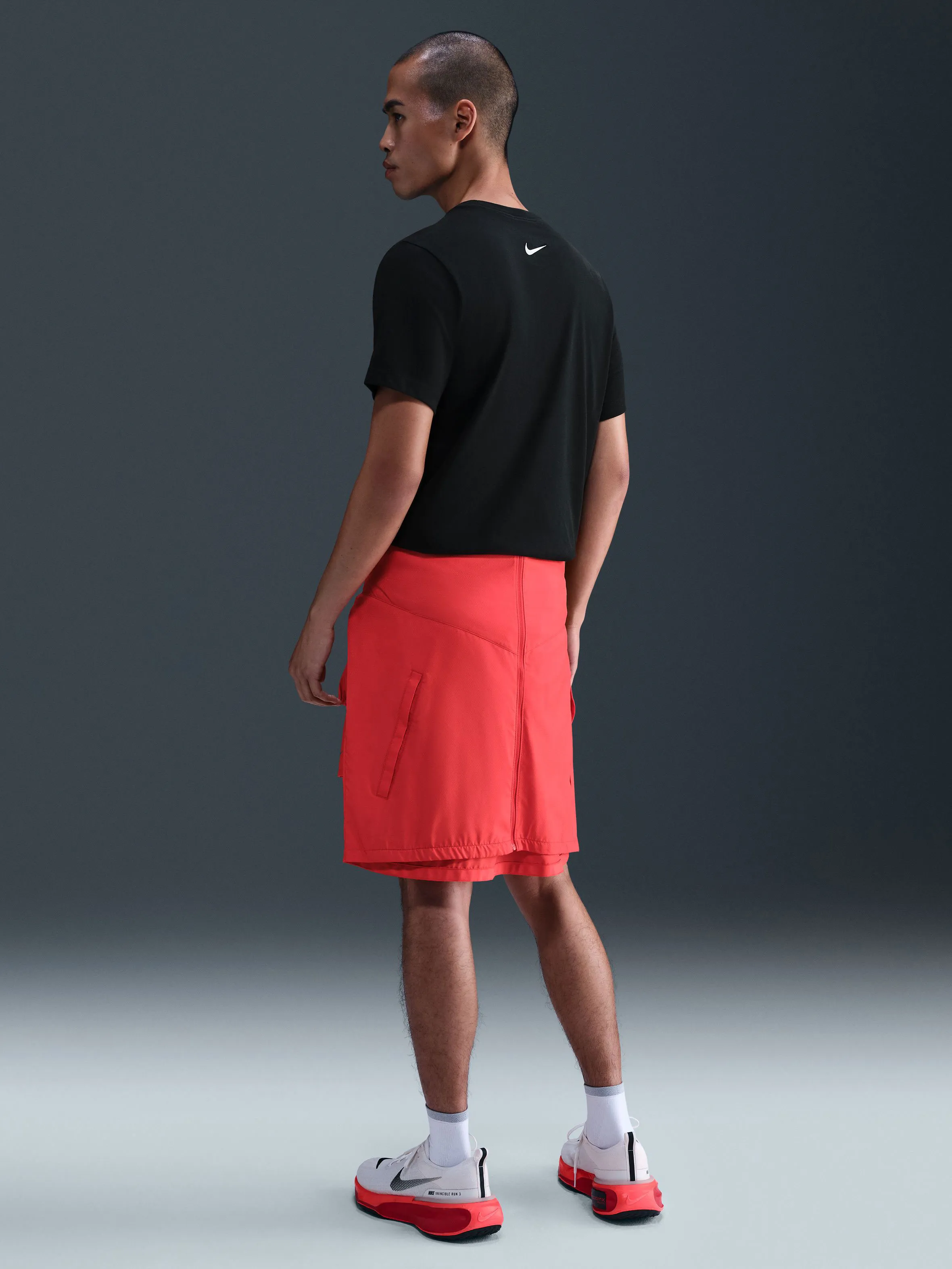 NIKE Men Running T-Shirt Dri-Fit HV4147-010 Black