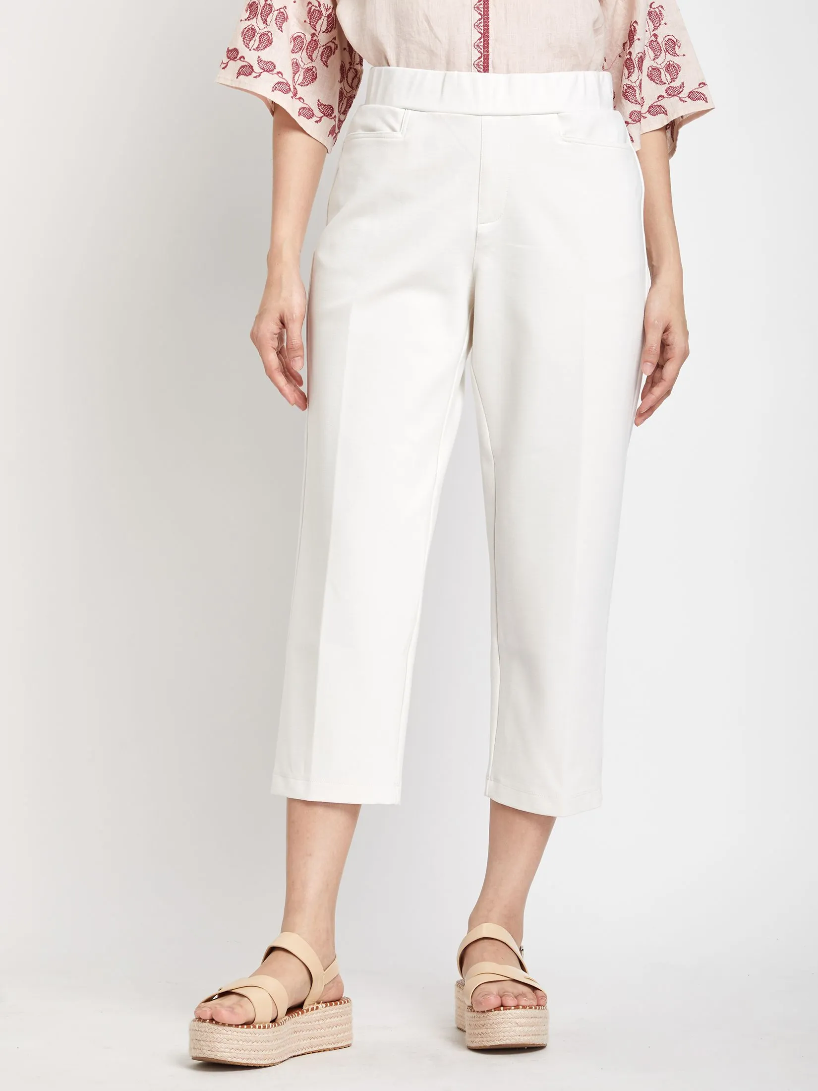 ESTIMATE Women Cropped Pants Knit