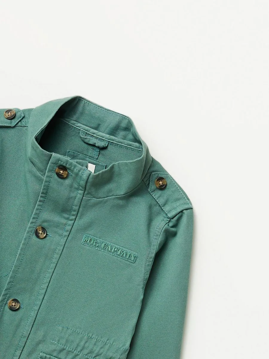 SFERA KIDS Boy Toddler Safari Jacket Green Medium