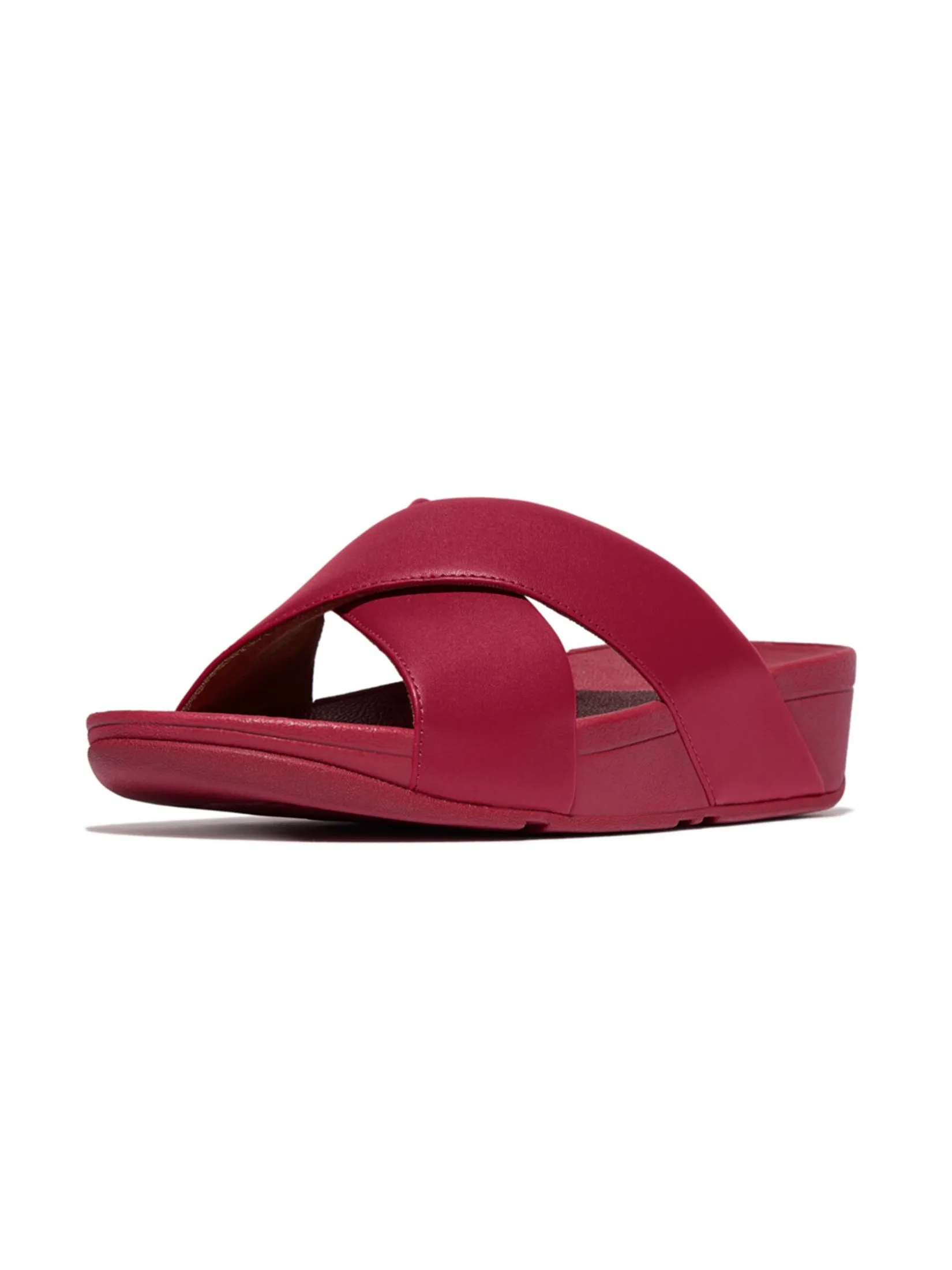 FitFlop™ WOMEN'S LULU CROSS SLIDE RED