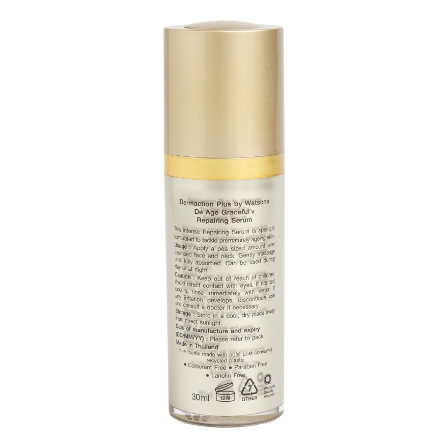 De Age Gracefully Repairing Serum 30ml.