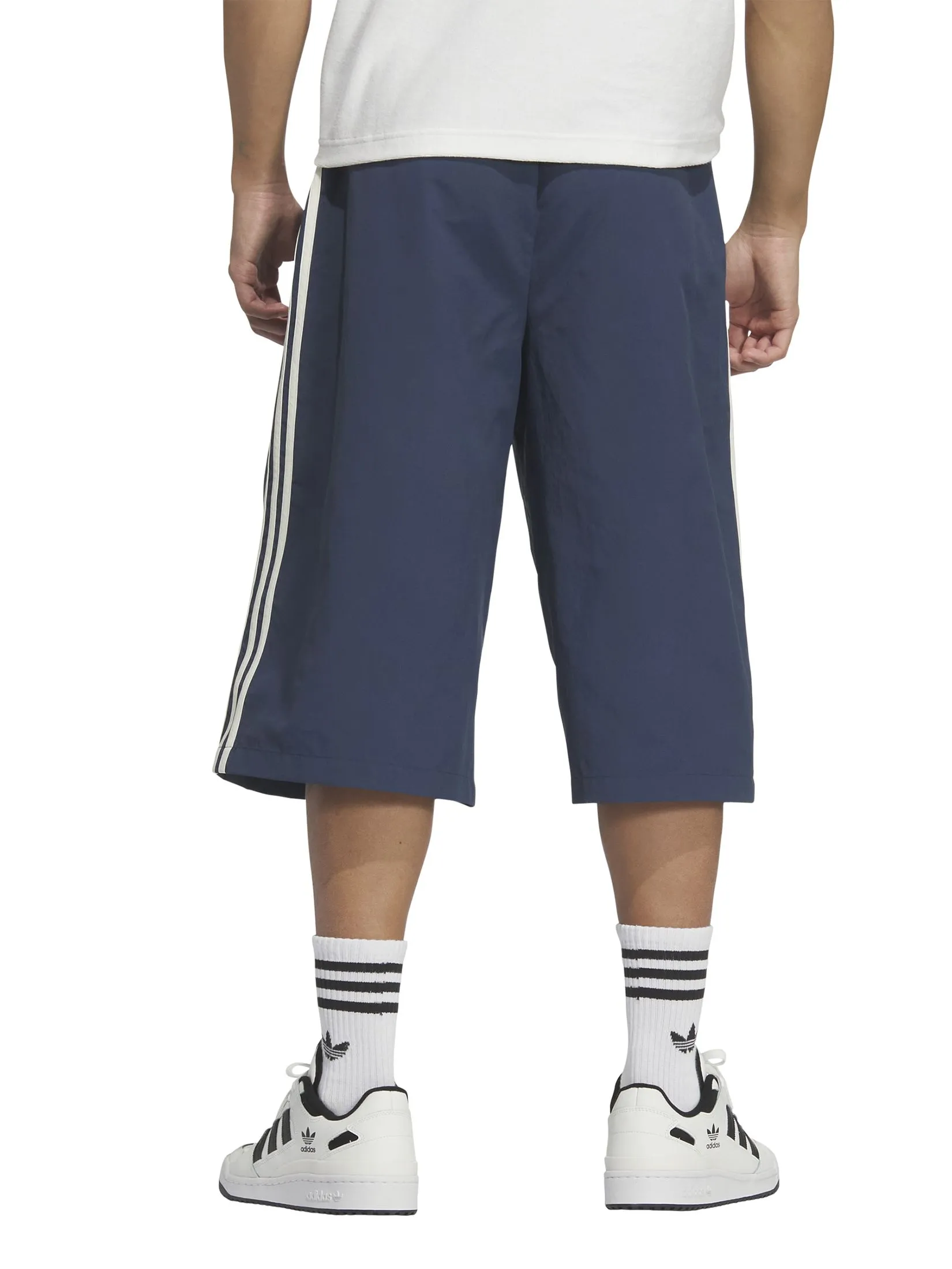 ADIDAS Men Capri Shorts KB5442 Blue / Crew Blue / Cream White