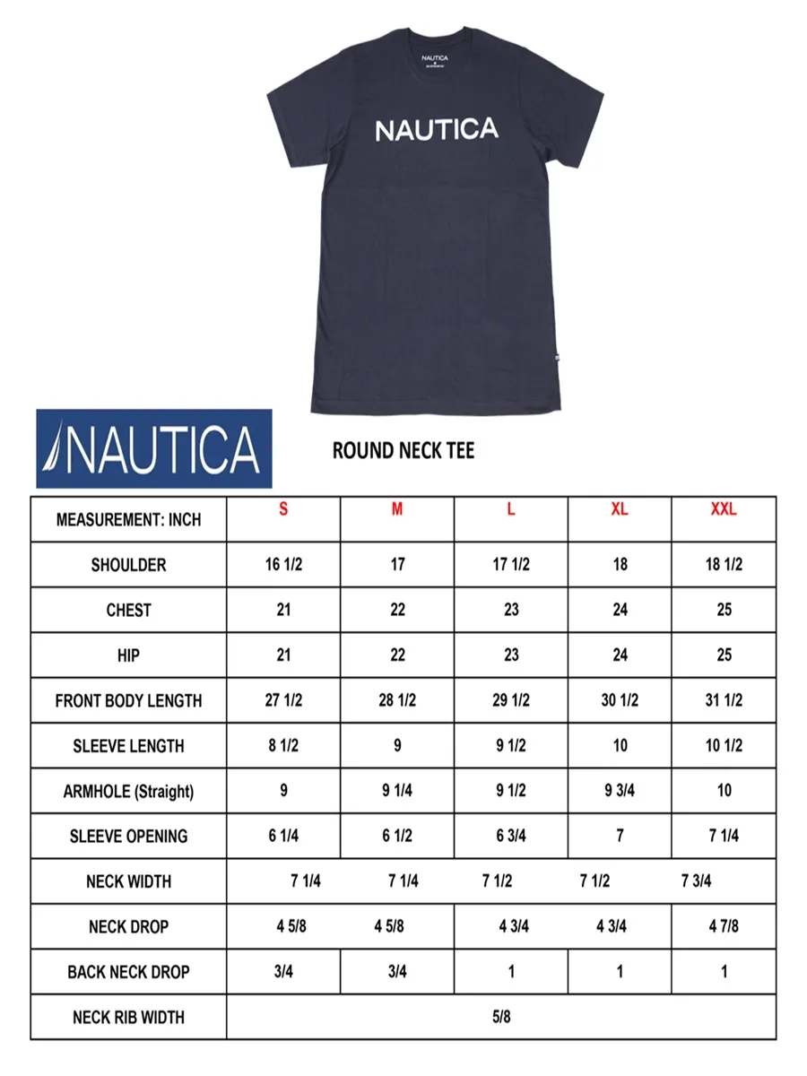 NAUTICA Men T-shirts Blue