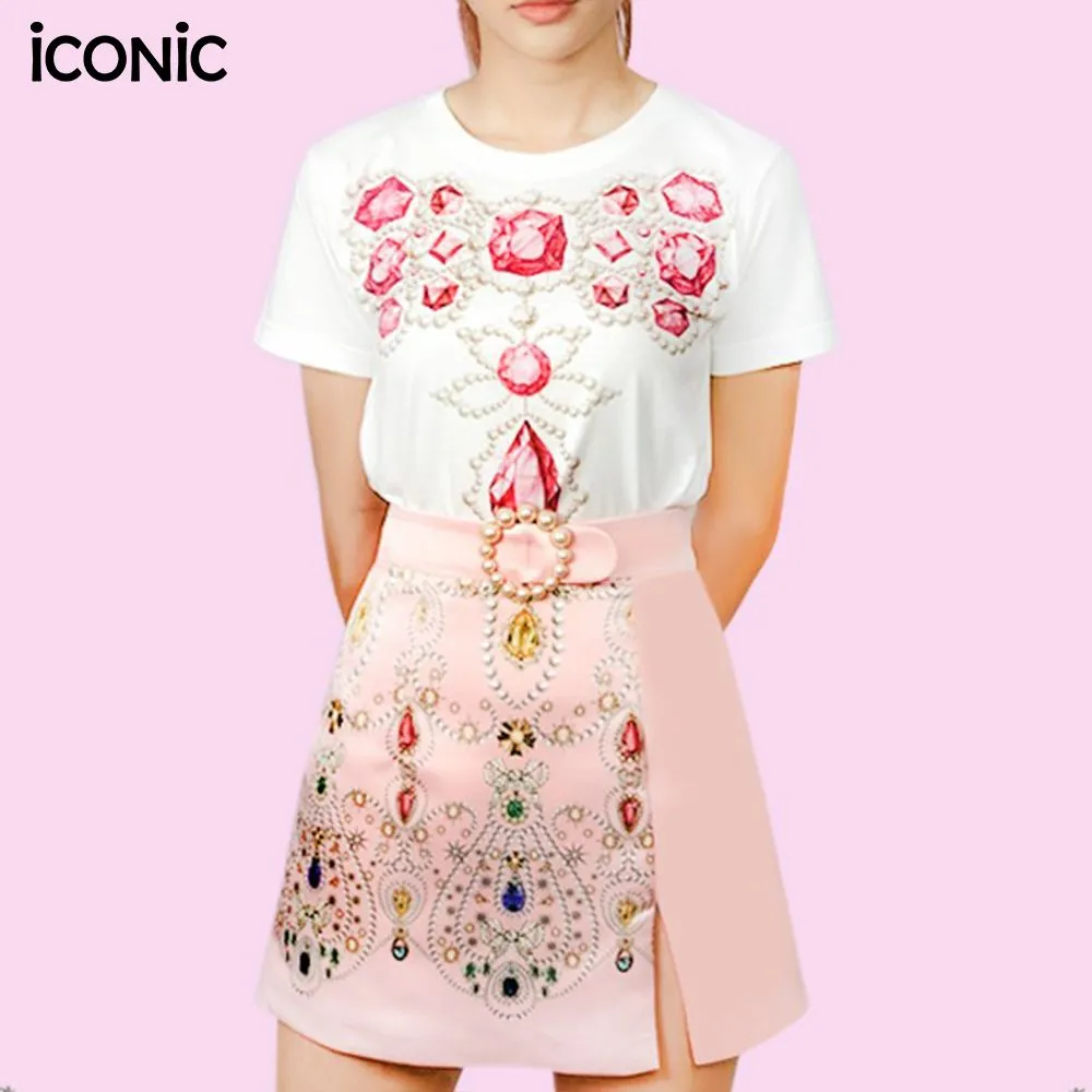 ICONIC Pink SKIRT UNIVERSE Model PINKUNIVERSE6090