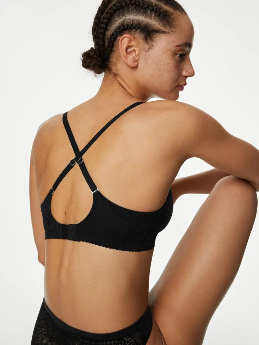 MARKS & SPENCER Women Bra Plunge Non Wired Body Soft T333094Y0