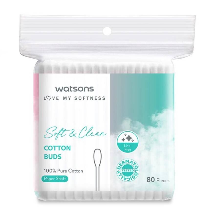 Watsons Cotton Buds 80 pcs.