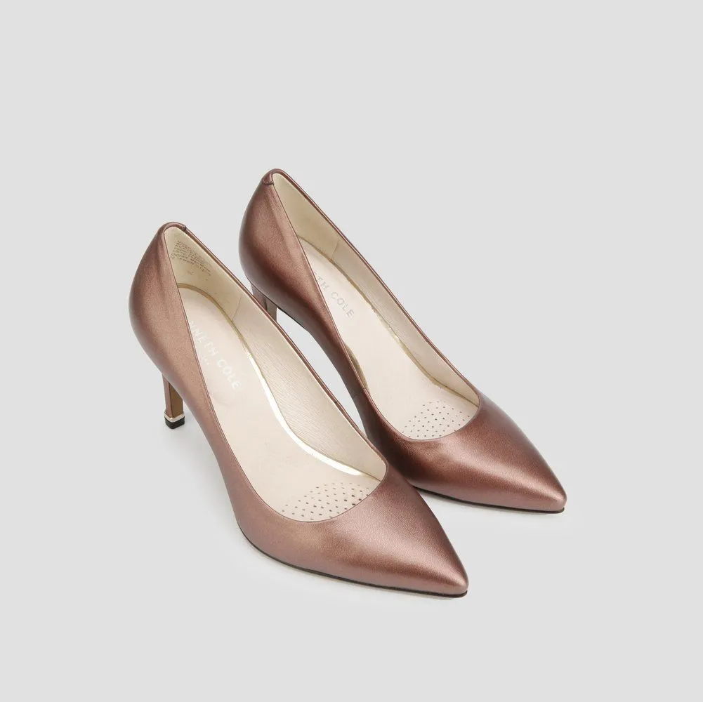 KENNETH COLE RILEY 85 PUMP/COPPER