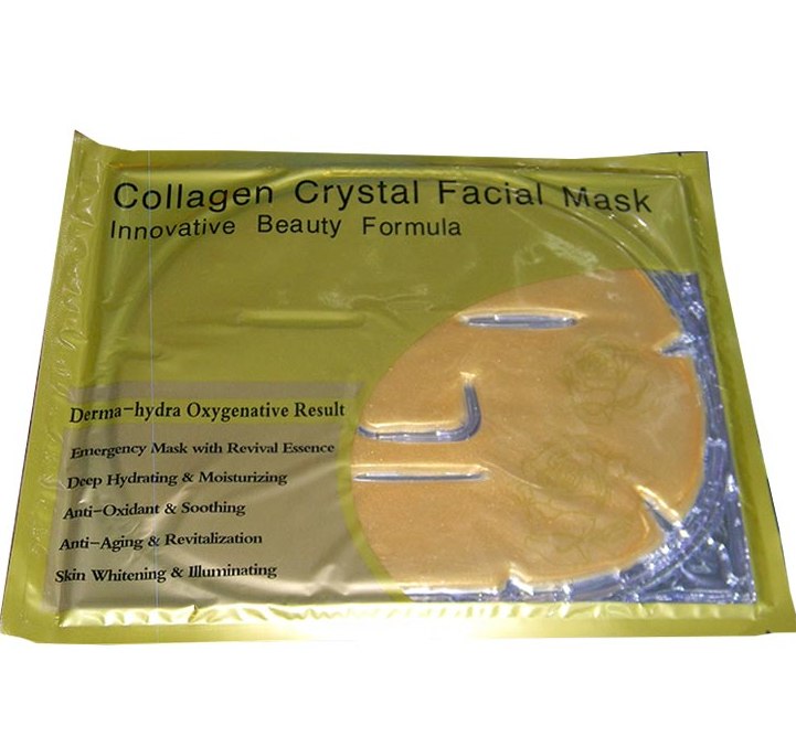 Коллагеновая маска для лица с биозолотом