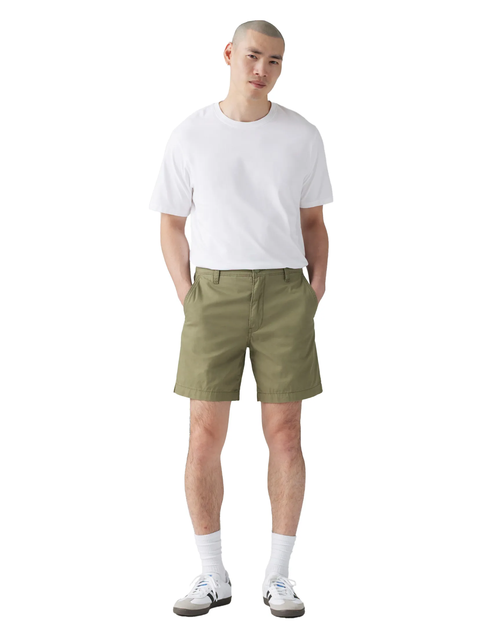 LEVI'S Men's XX Chino Authentic Relaxed Shorts Green