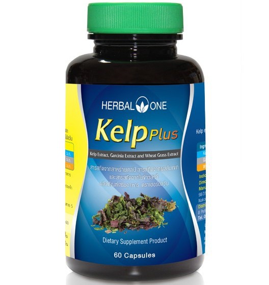 Морские водоросли Келп для восполнения йода Herbal One 60 шт