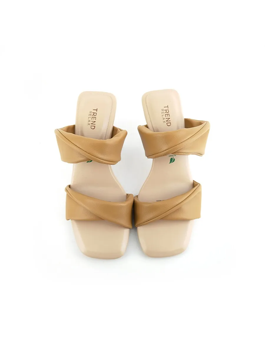 TREND WOMEN HIGH HEELS ELOS-BROWN