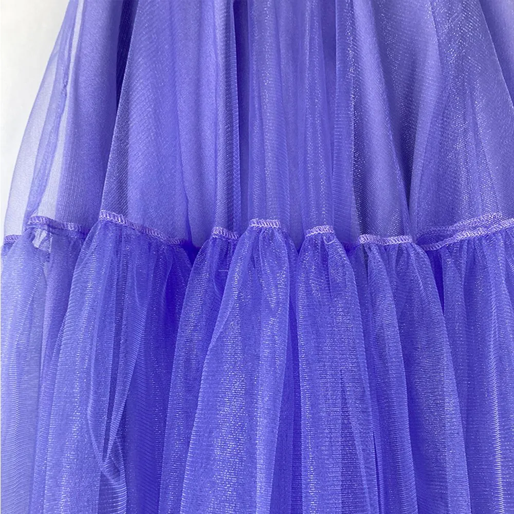 ICONIC PURPLE ETHICAL TULLE SKIRT