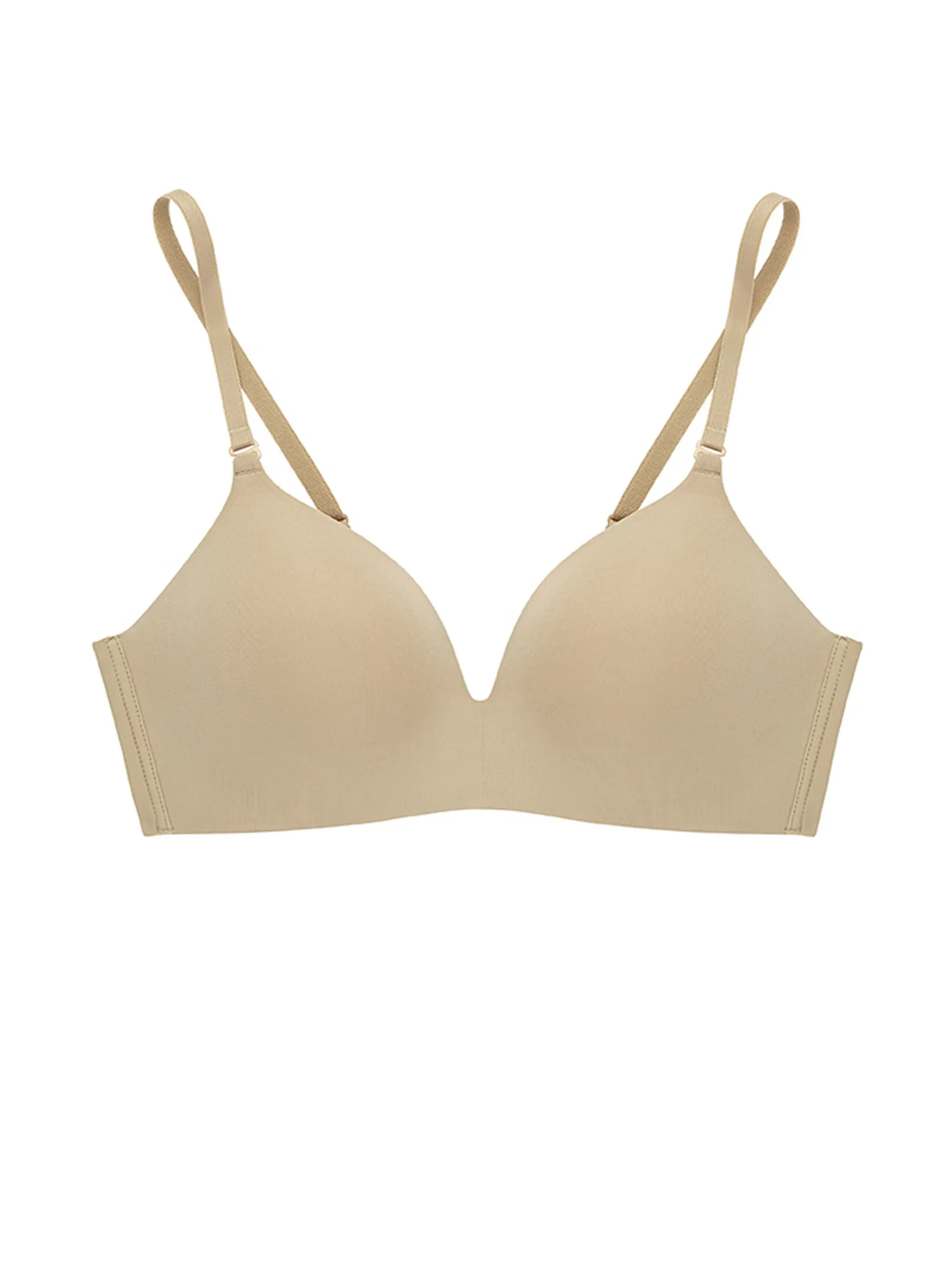 SABINA [Pack 2 Piece] [Online Exclusive] Bra Soft Doomm Seamless Wireless - Sand