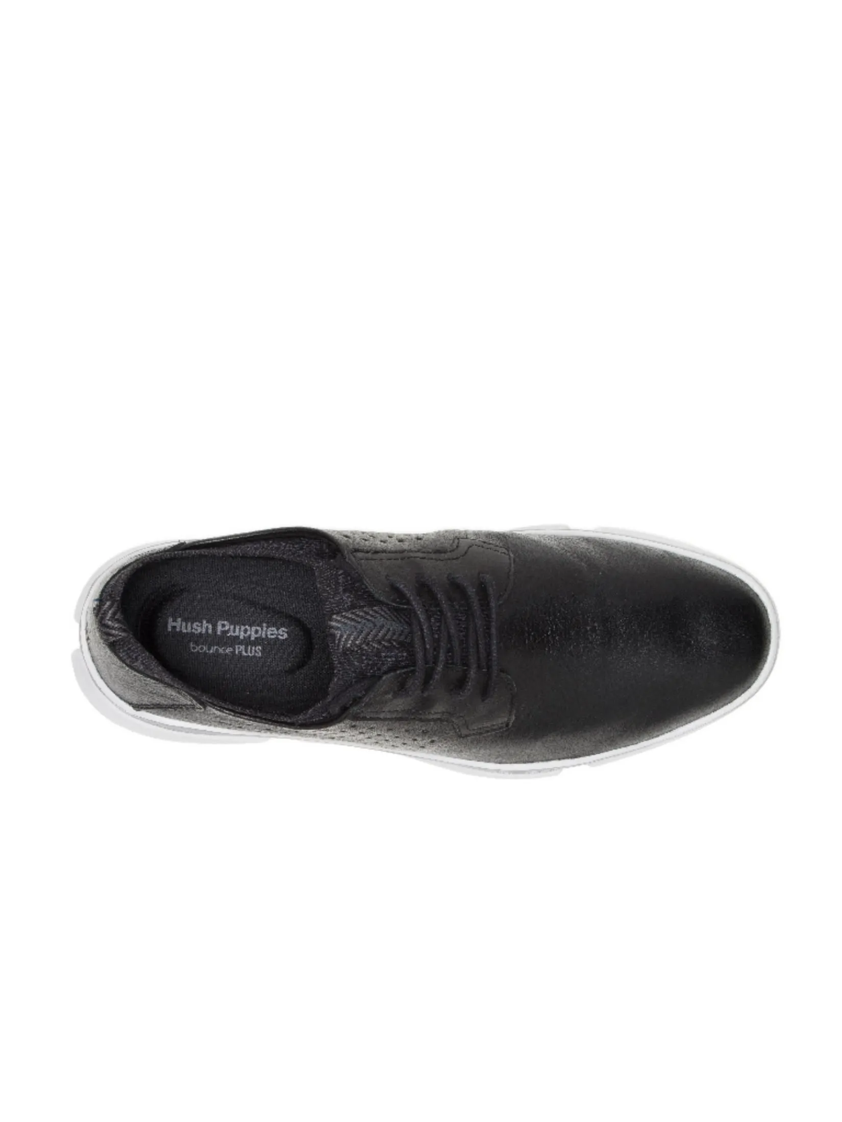 HUSH PUPPIES Men's Shoes Sneakers Slip-on Sneakers  - BLACK