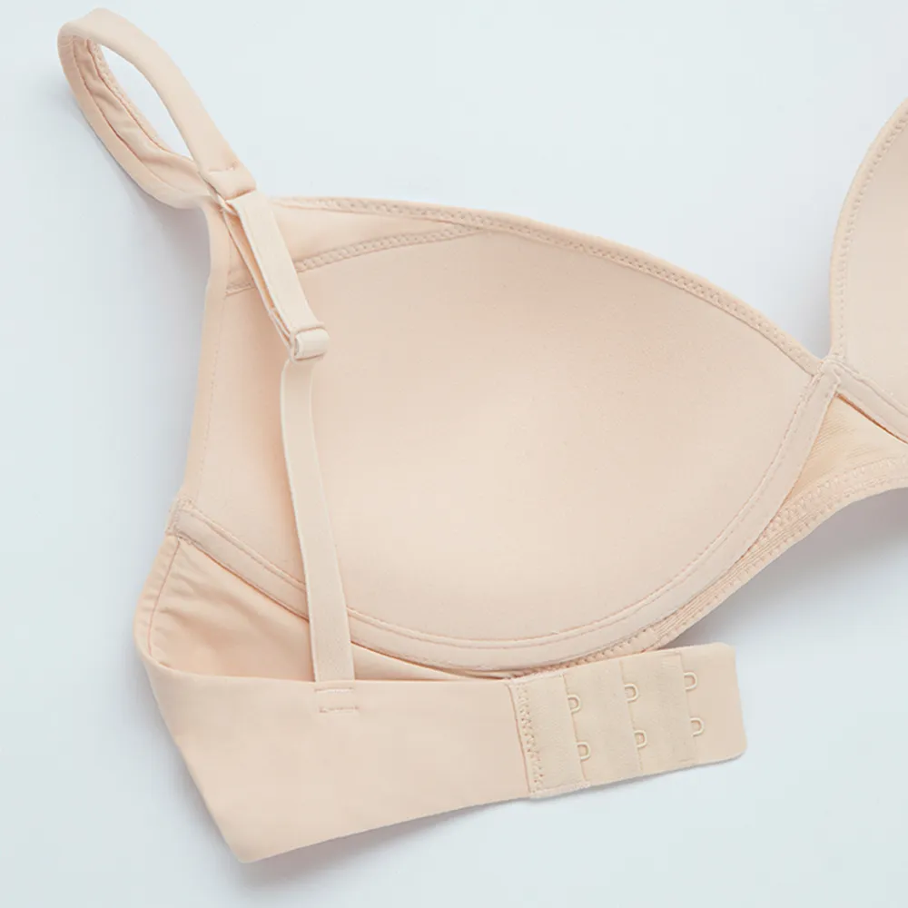 SABINA BRALESS WIRELESS BRA TWENTY FIVE COLLECTION STYLE NO. SBQ9300C2 Vanilla