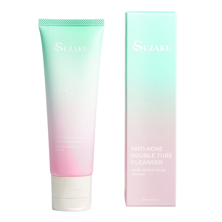 Suzaku Anti-Acne Double Tube Cleanser 100 ml.