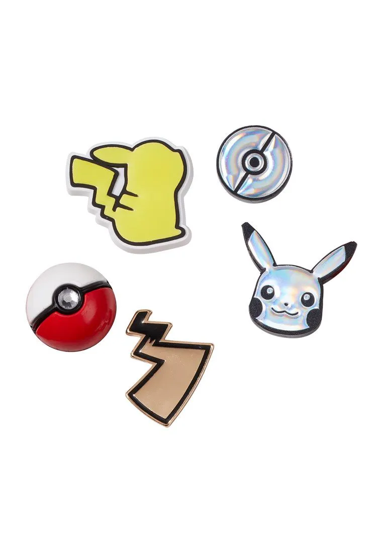 CROCS MULTICOLOR CROCS Jibbitz Elevated Pokemon 5-Pack Shoes Charm