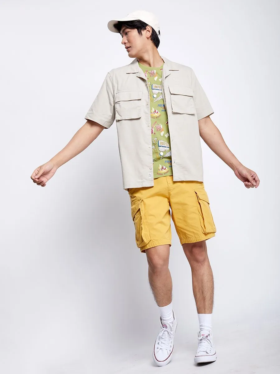 DEFRY 01 Men Shirt Short Sleeves