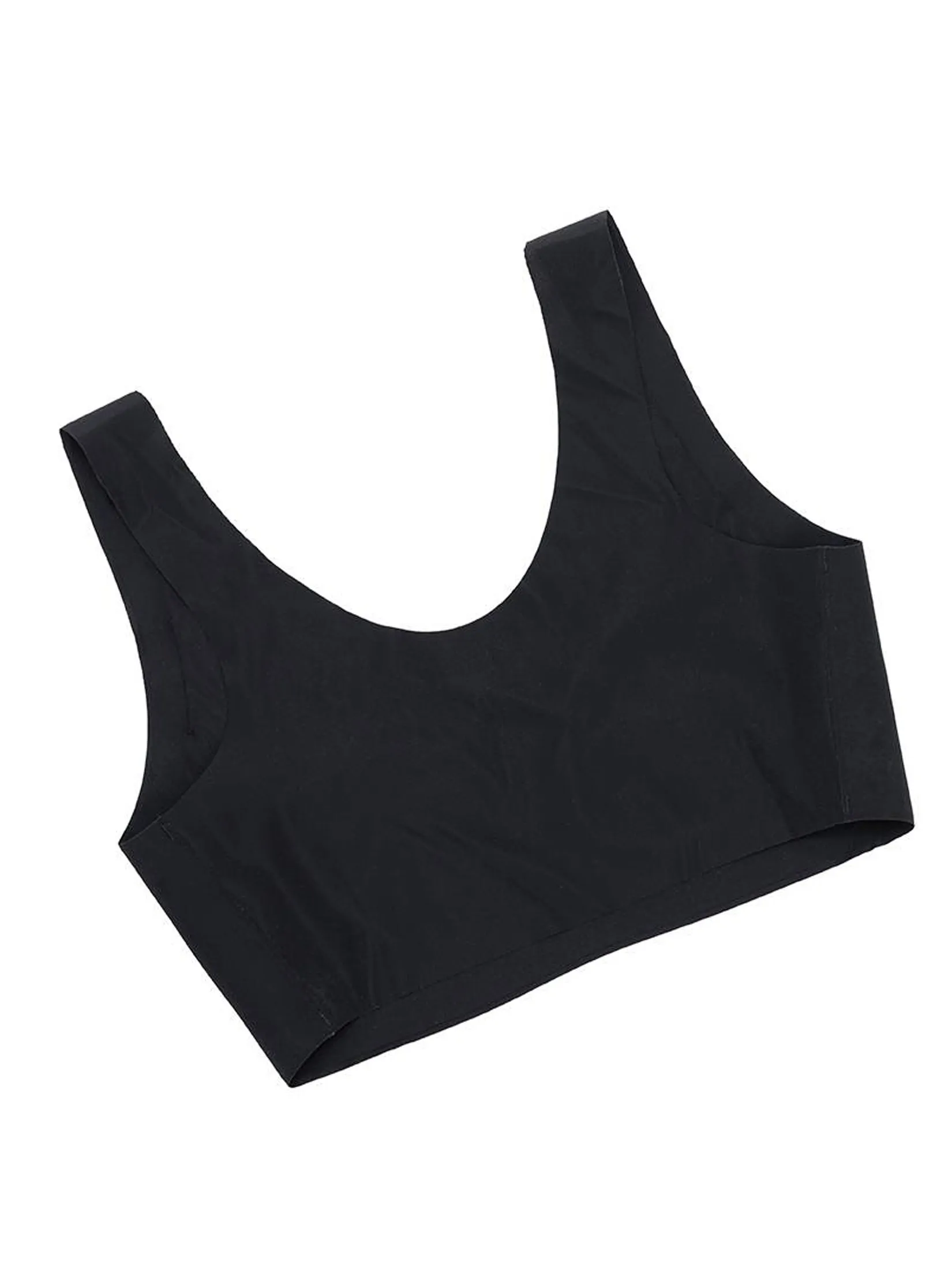 SABINA [ Pack 4 Piece ] [Online Exclusive] Woman Soft Collection Seamless Wireless Bra - Black