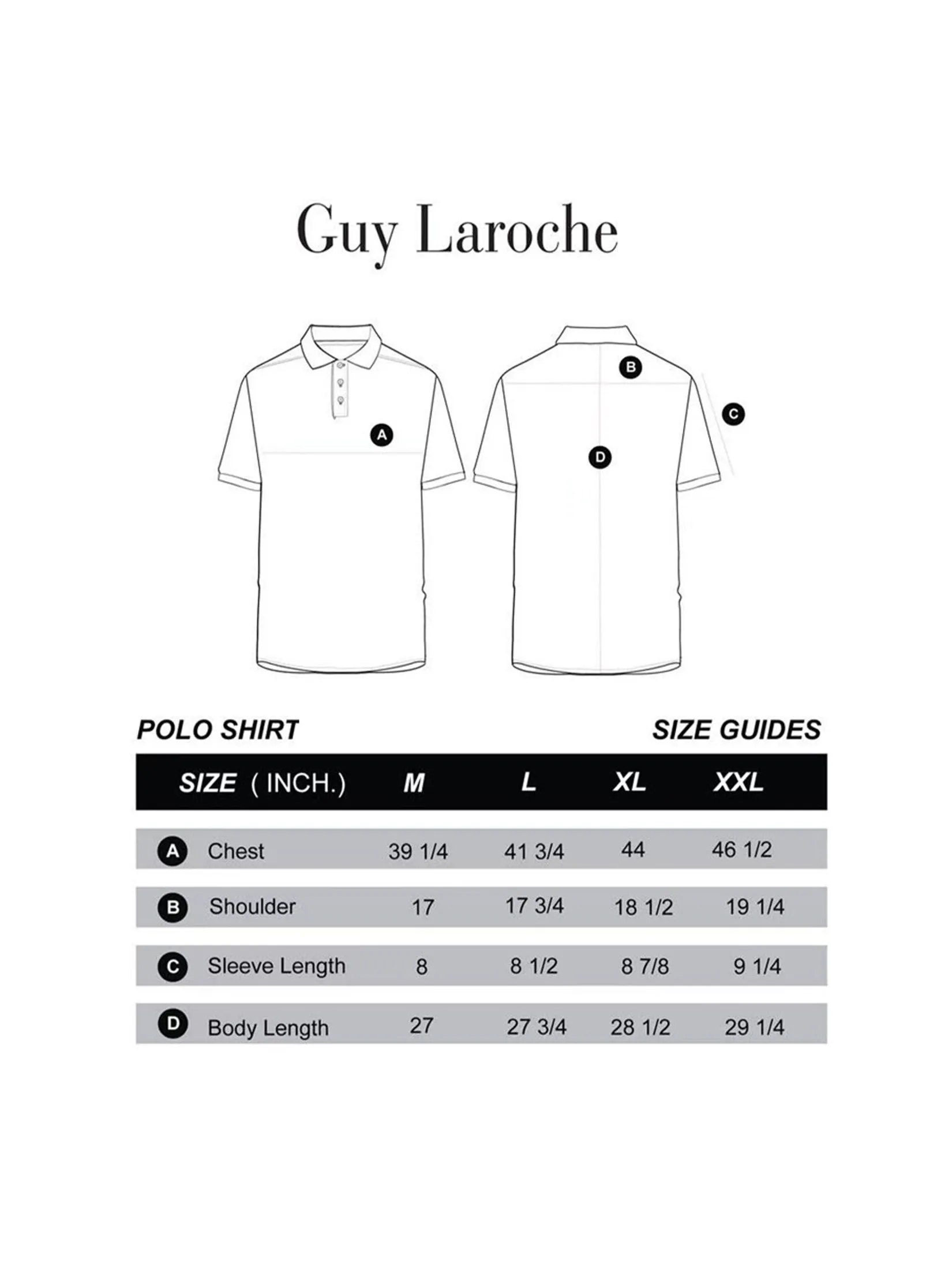 GUY LAROCHE MENWEAR Men's Polo Shirt BKL6300A5BU - Blue