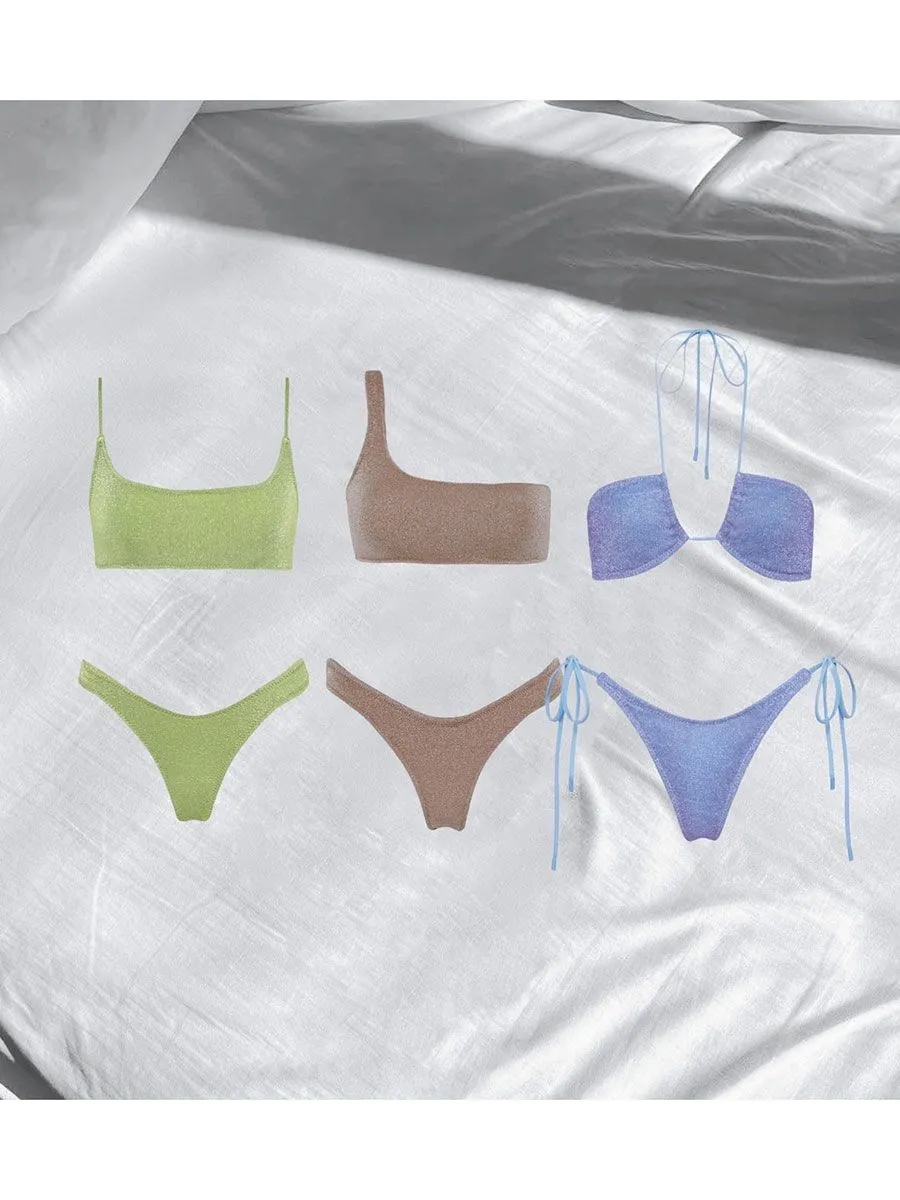 BEWISH ANANA Basic bra + V cut bottom BASB001 Sand