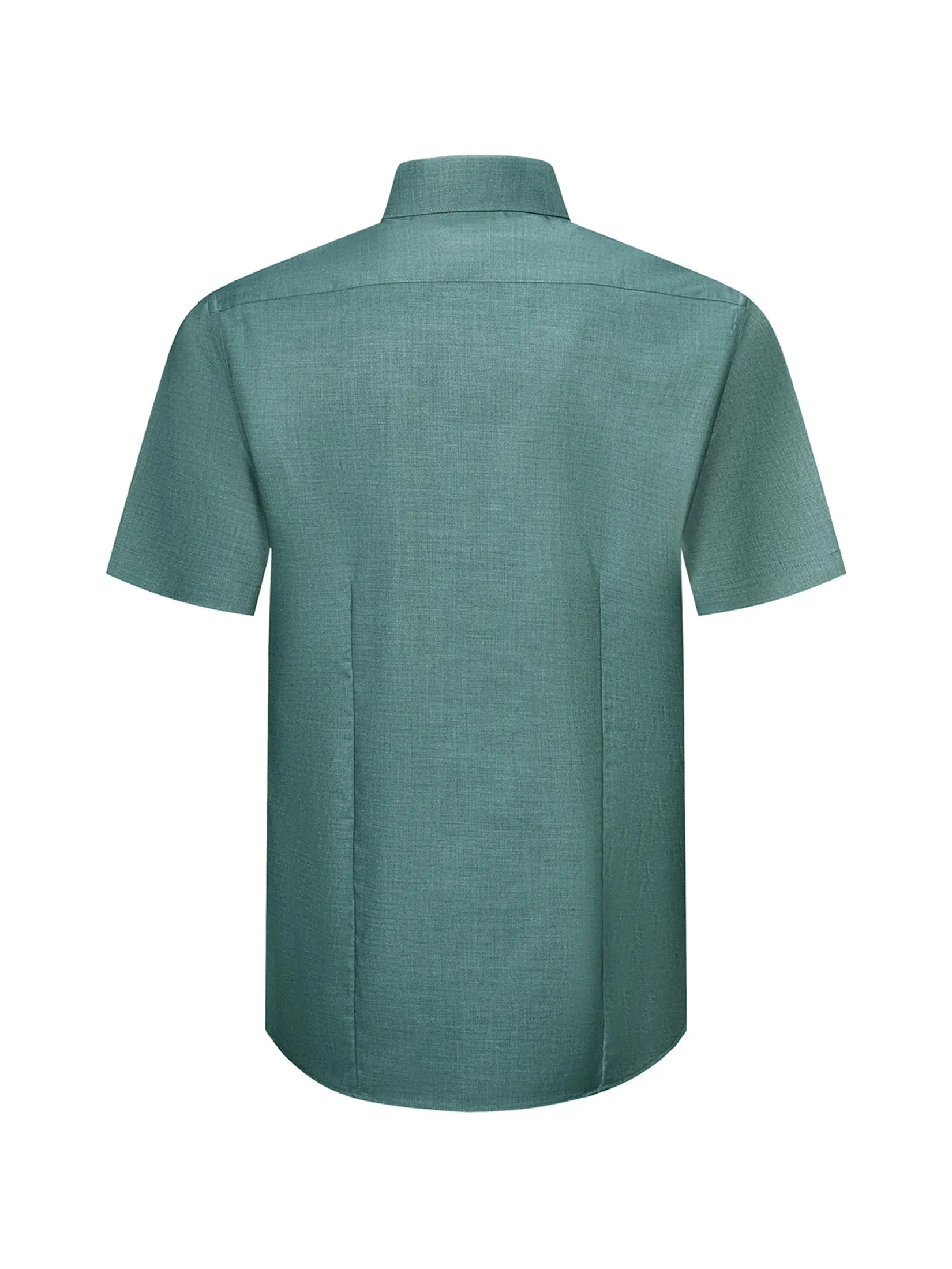 G2000 Men Clothing Non -Iron Smart Fit Twill Short Sleeve Shirt  Smart Fit - Green