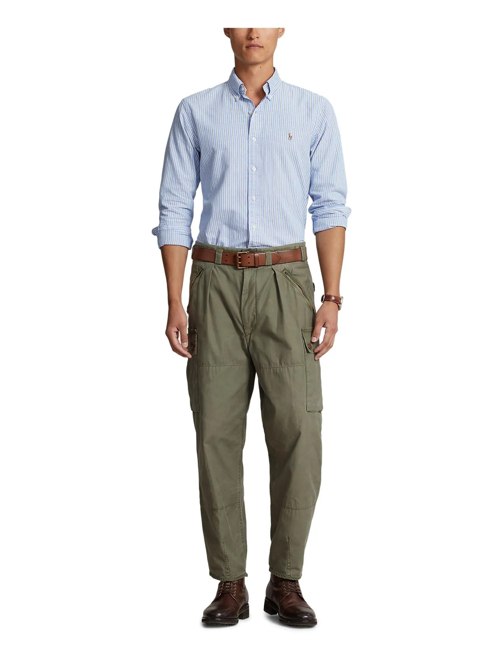 POLO RALPH LAUREN Shirt Men MNPOWOV16823413 Blue