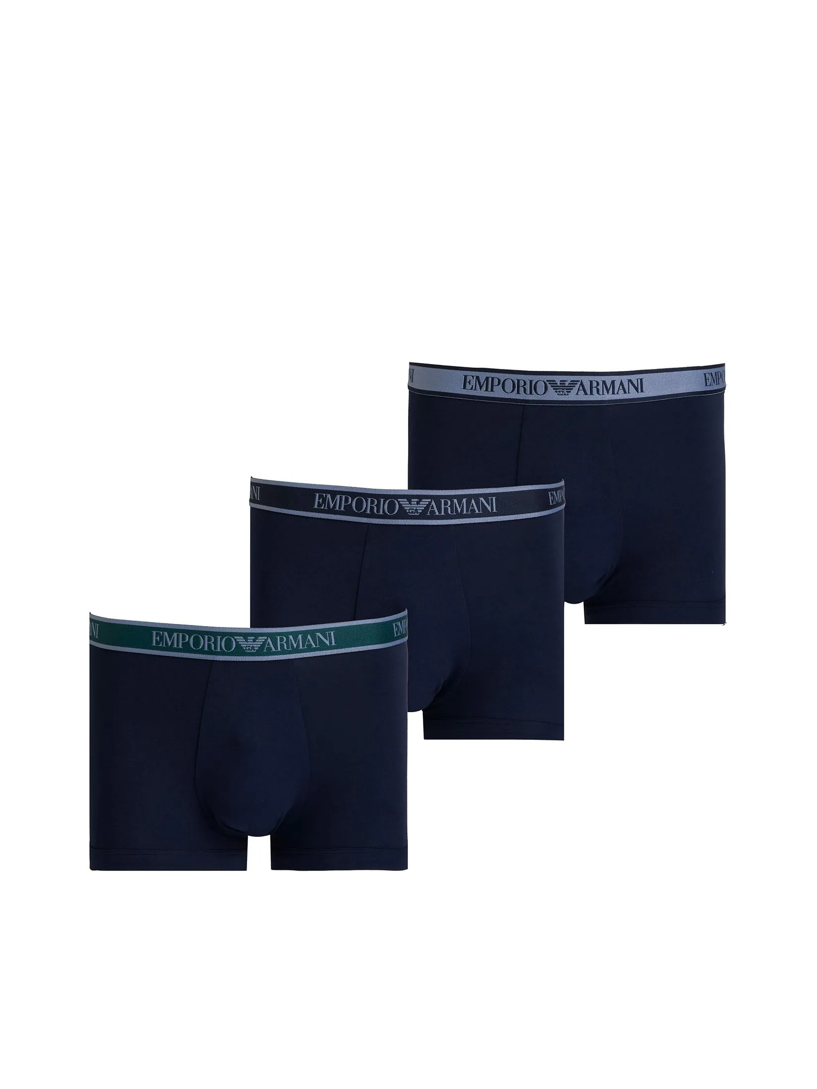 EMPORIO ARMANI Men Trunk 3 Pack FW25 MB254 Ar.Blu/Ar.Blu/Ar.Blu