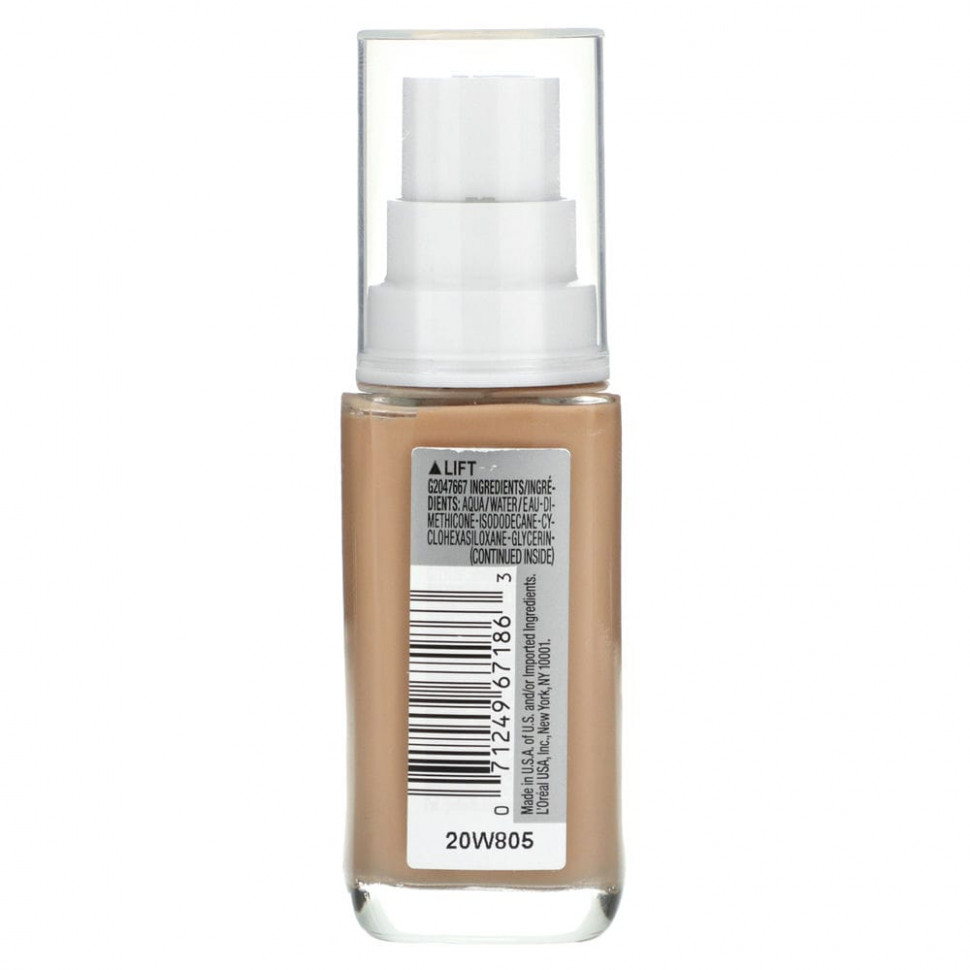 L'Oréal, True Match, супер-смешиваемая основа, холодный светлый средний C4, 30 мл (1 жидк. Унция)