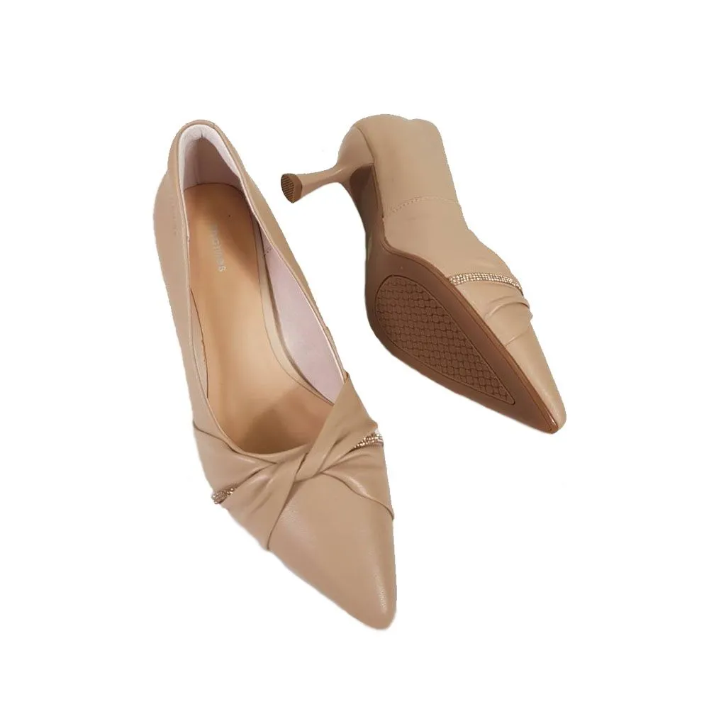 THAMES Heels Beige-TH41041
