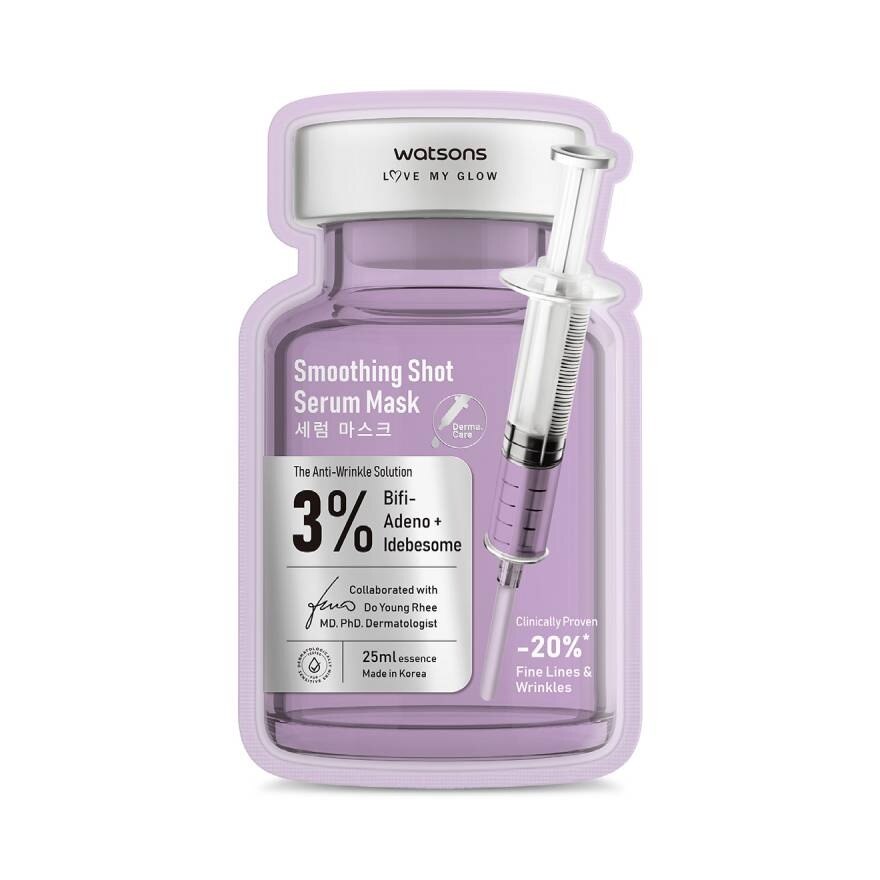 Watsons Smoothing Shot Serum Mask. 1sheet.