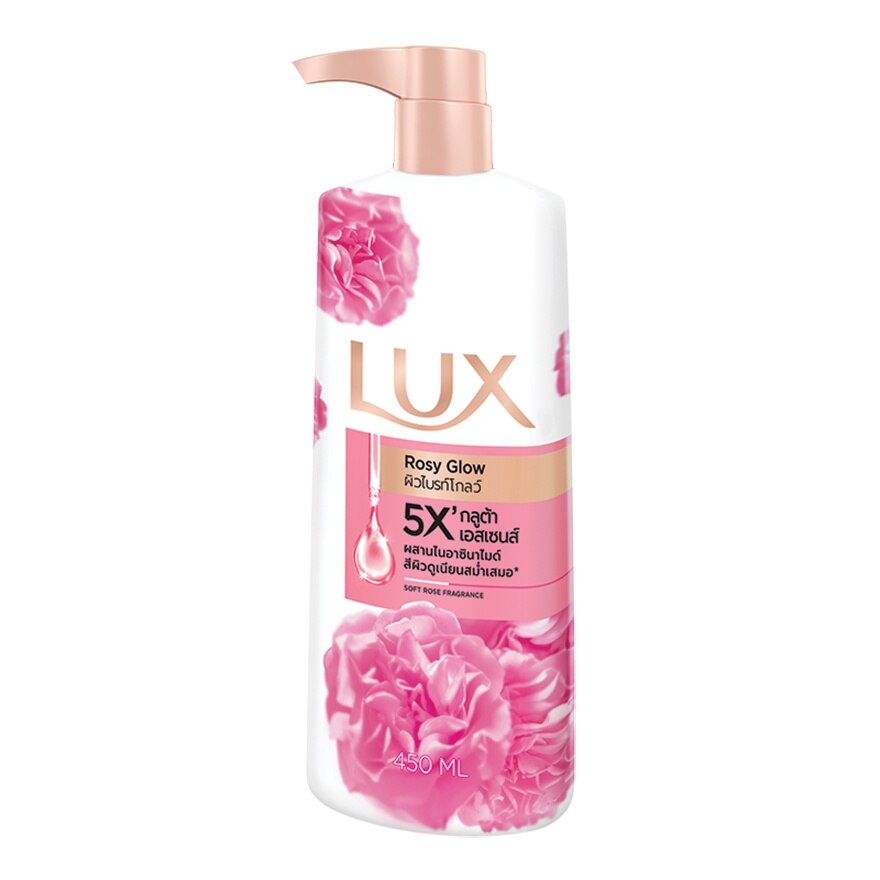 Lux Shower Cream Rosy Glow 450 Ml.
