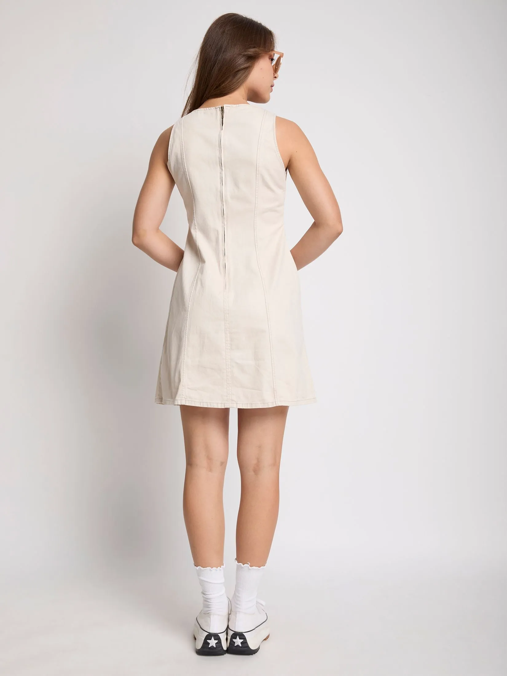 DEFRY 01 Women Dress Sleeveless Snoopy