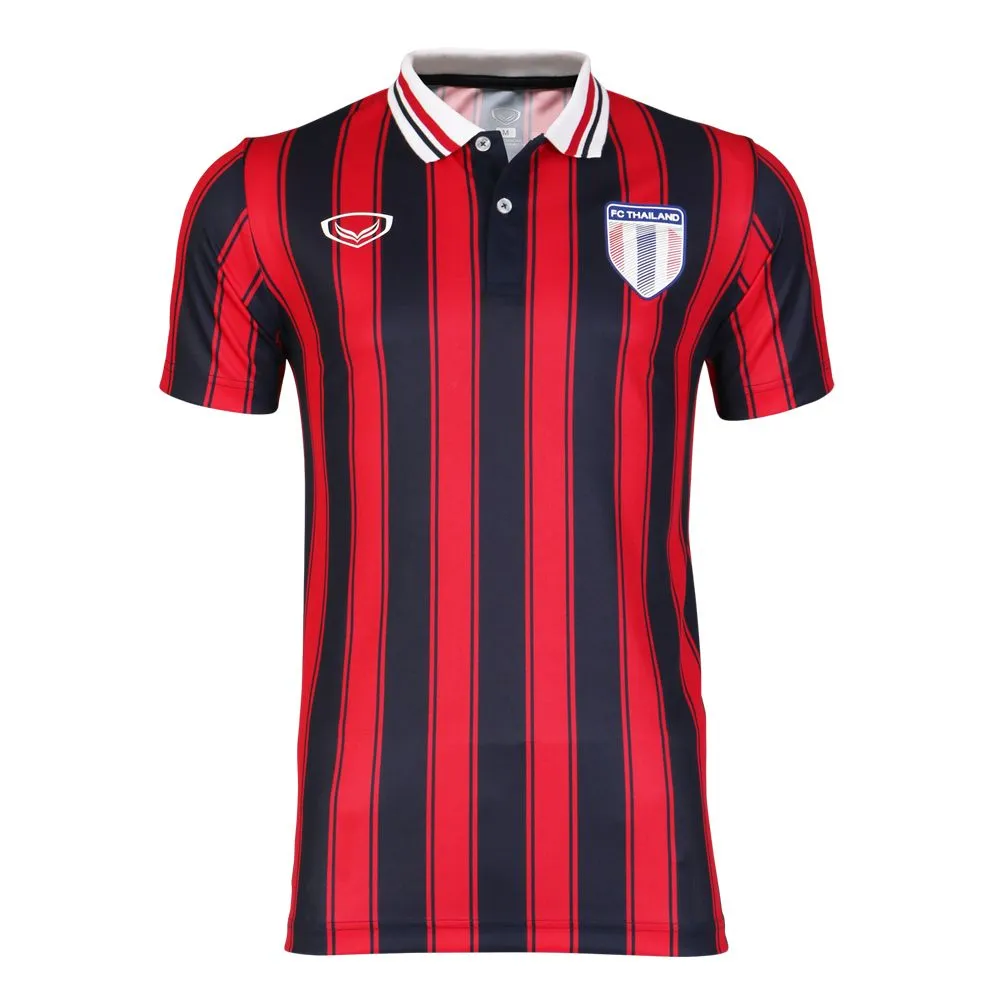 GRAND SPORT Red-Navy Blue FC THAILAND POLO SHIRT (022029)