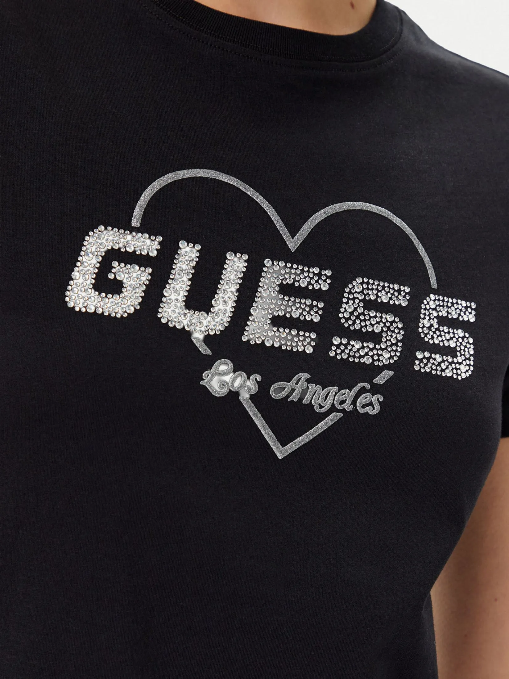 GUESS Women T-Shirt V5GI10K9RM1 - Black