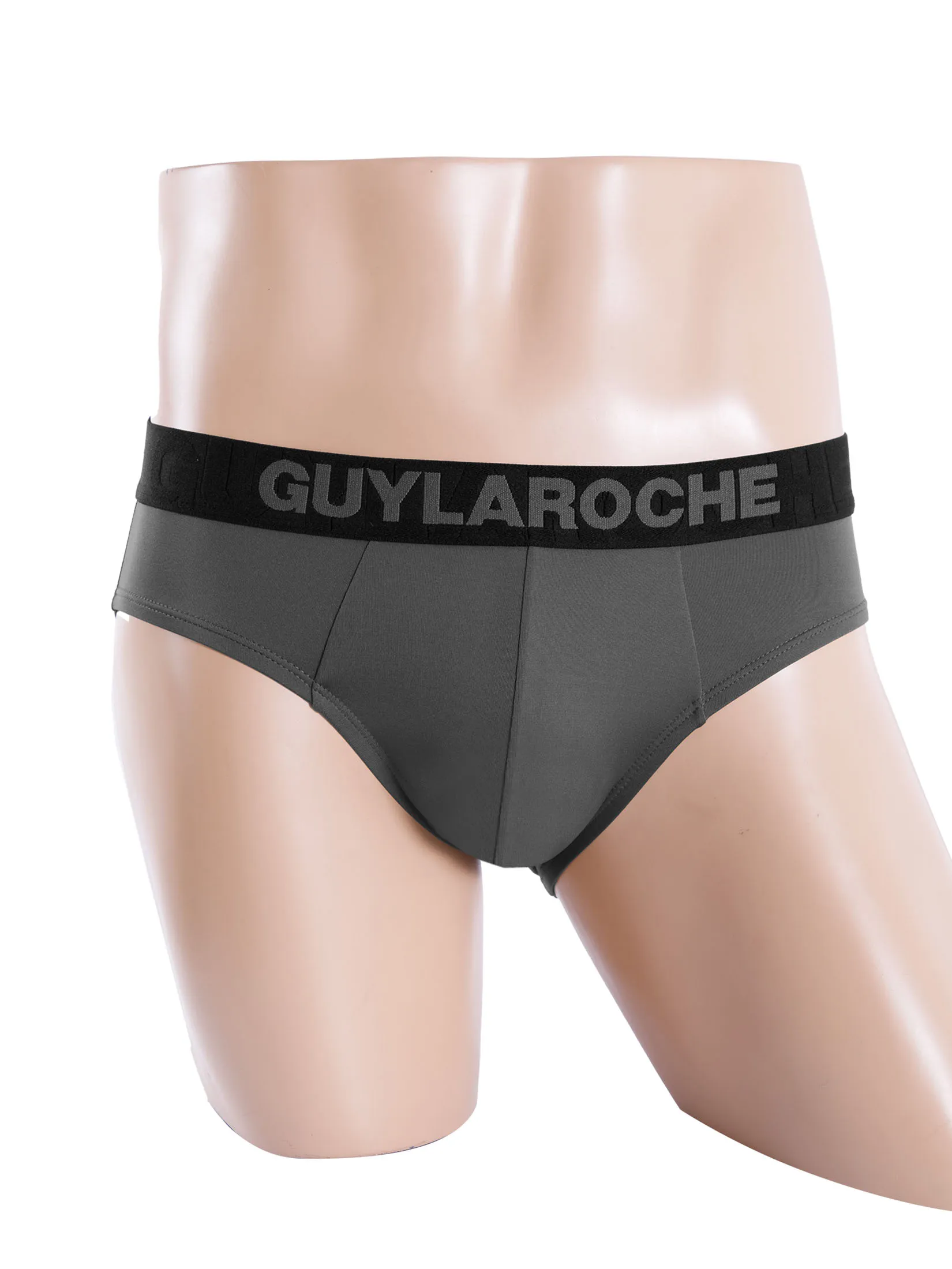 GUY LAROCHE INNERWEAR Men’s Underwear Cool Active – 1-Pack, Grey (JUS5949S5GY)