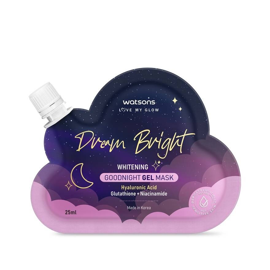 Watsons Dream Bright Whitening Goodnight Gel Mask 25ml
