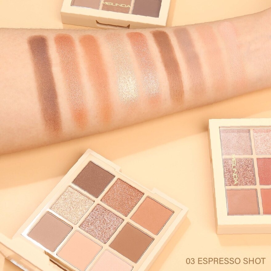 Meilinda Mood Mellow Eye Palette 03