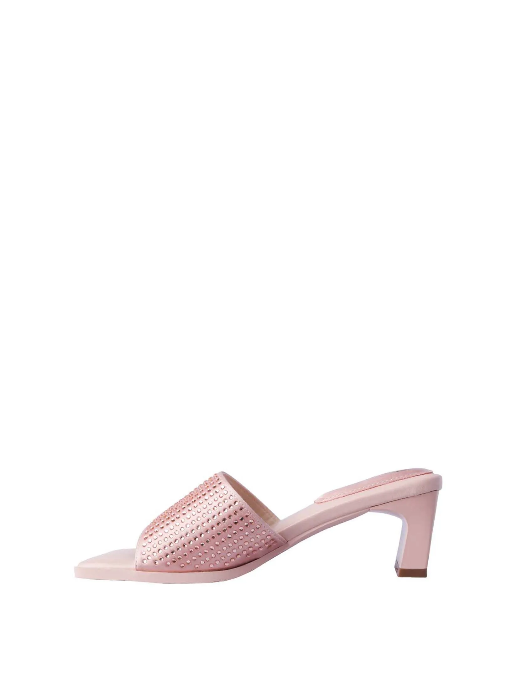 VILLAINS SF LENS-ST Women's Comfort Heeled Sandals PINK ST
