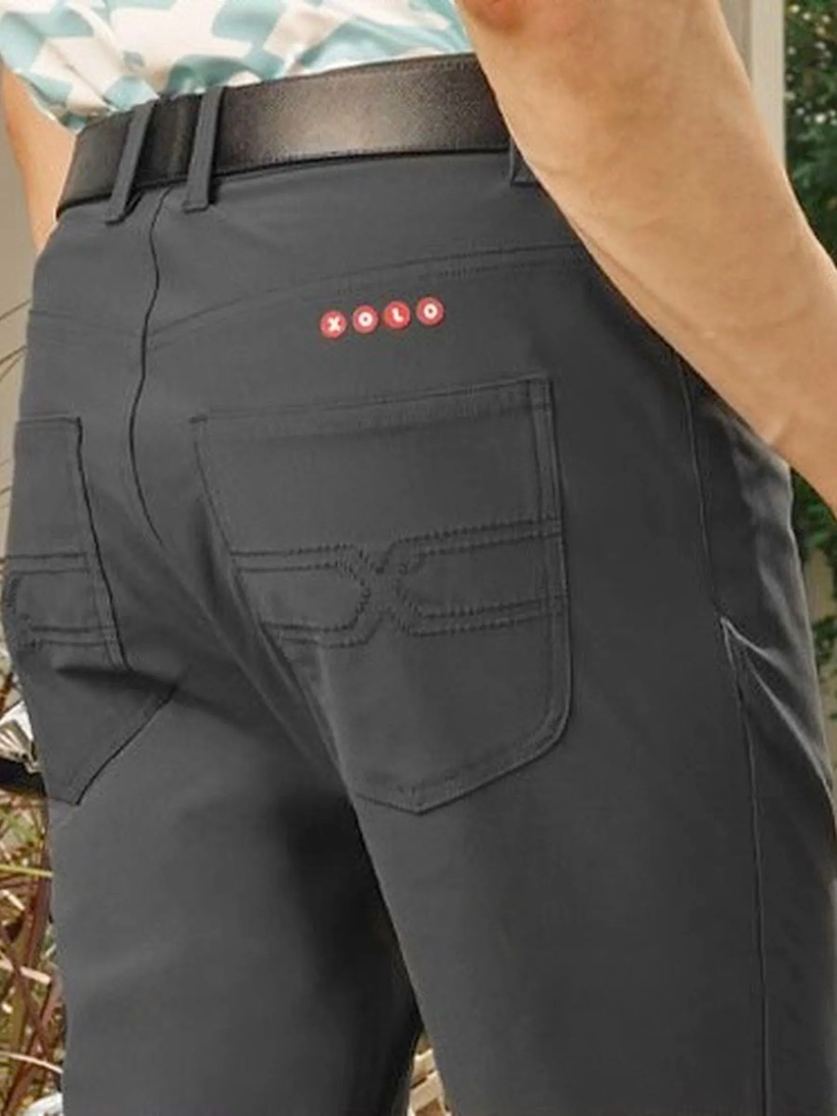 XOLO Grey 5-POCKETS GOLF PANTS (039039)