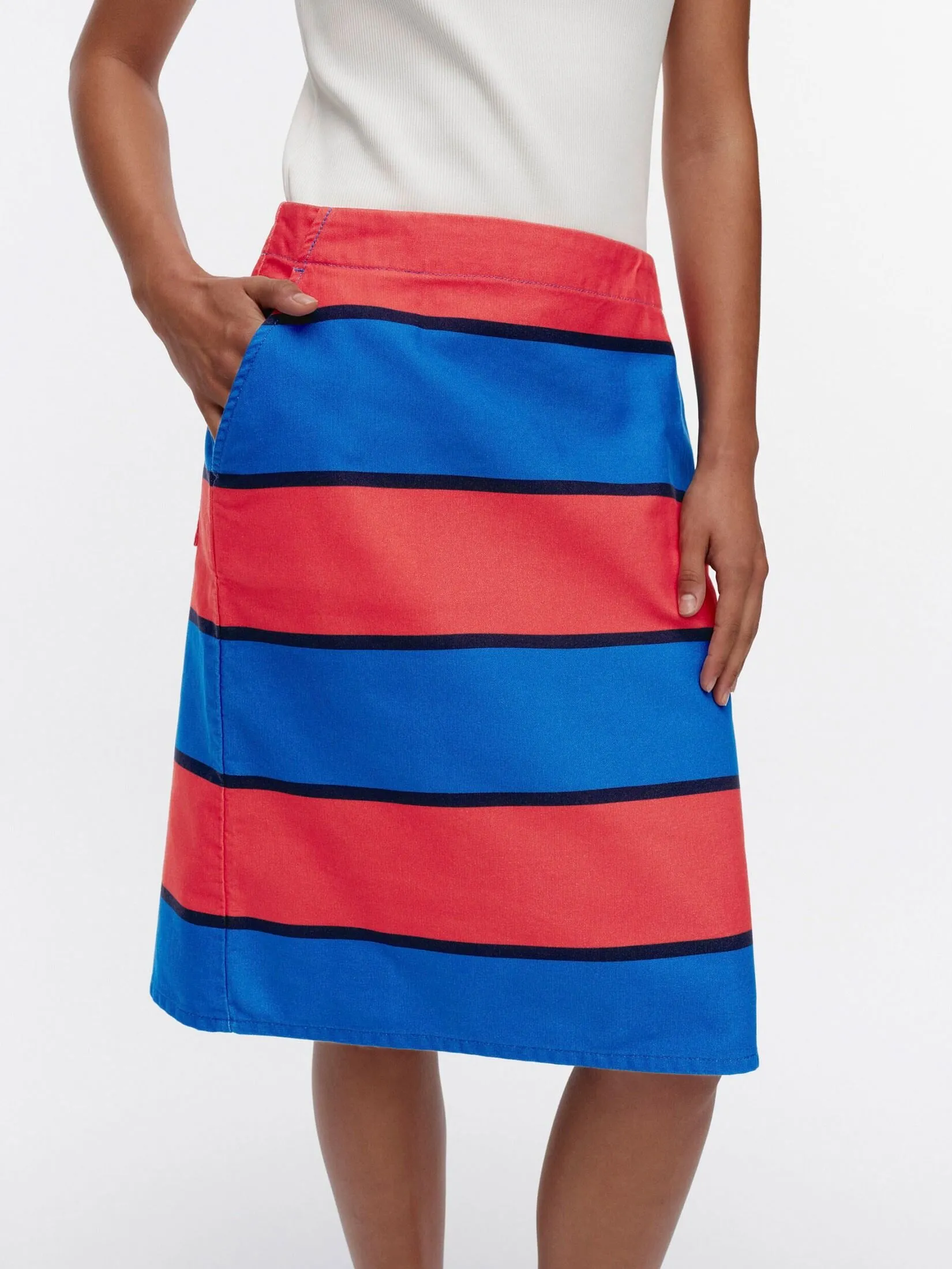 MARIMEKKO BLUE/RED WOMAN ALUSSA GALLERIA SKIRT