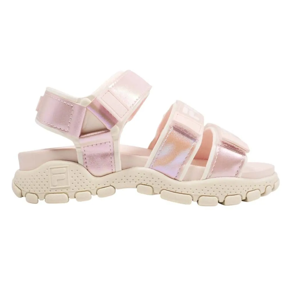 FILA Women Sandals Shiny V3 Pink - FI039SH036ENTH Size - 5 US