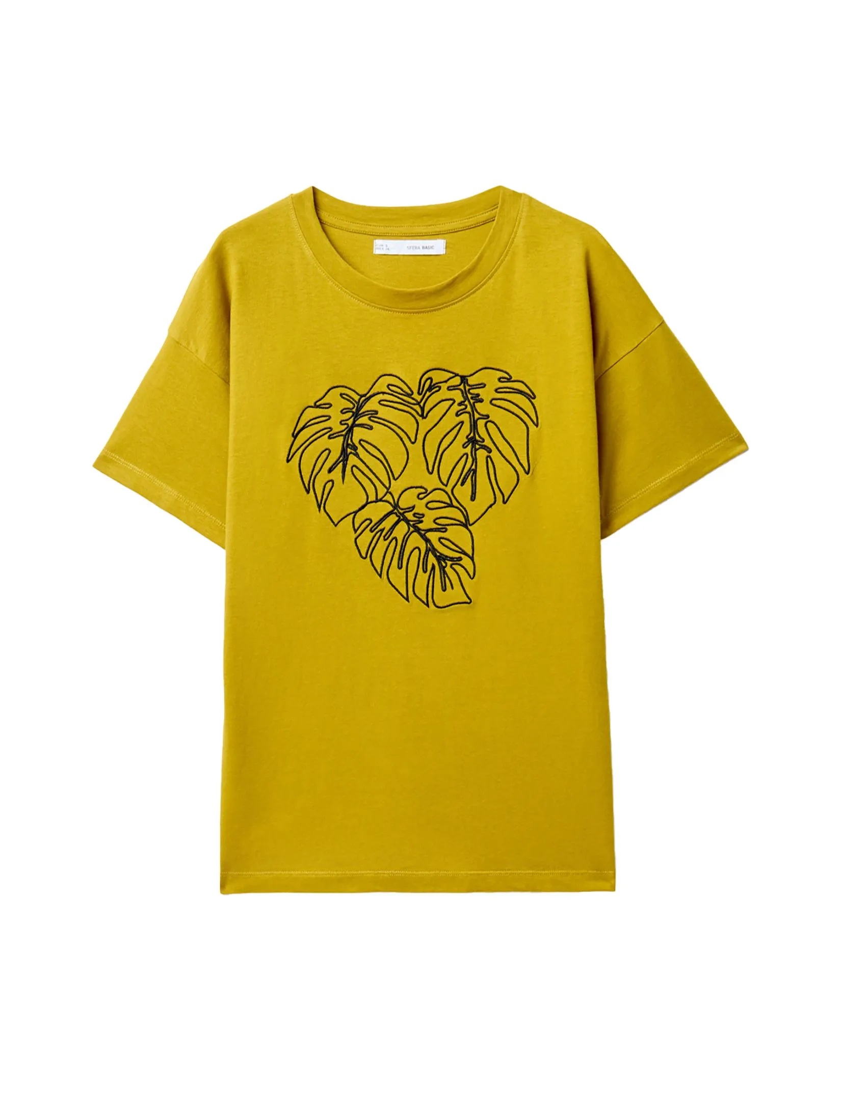 SFERA Women T-Shirt Short Sleeves Motif Olive