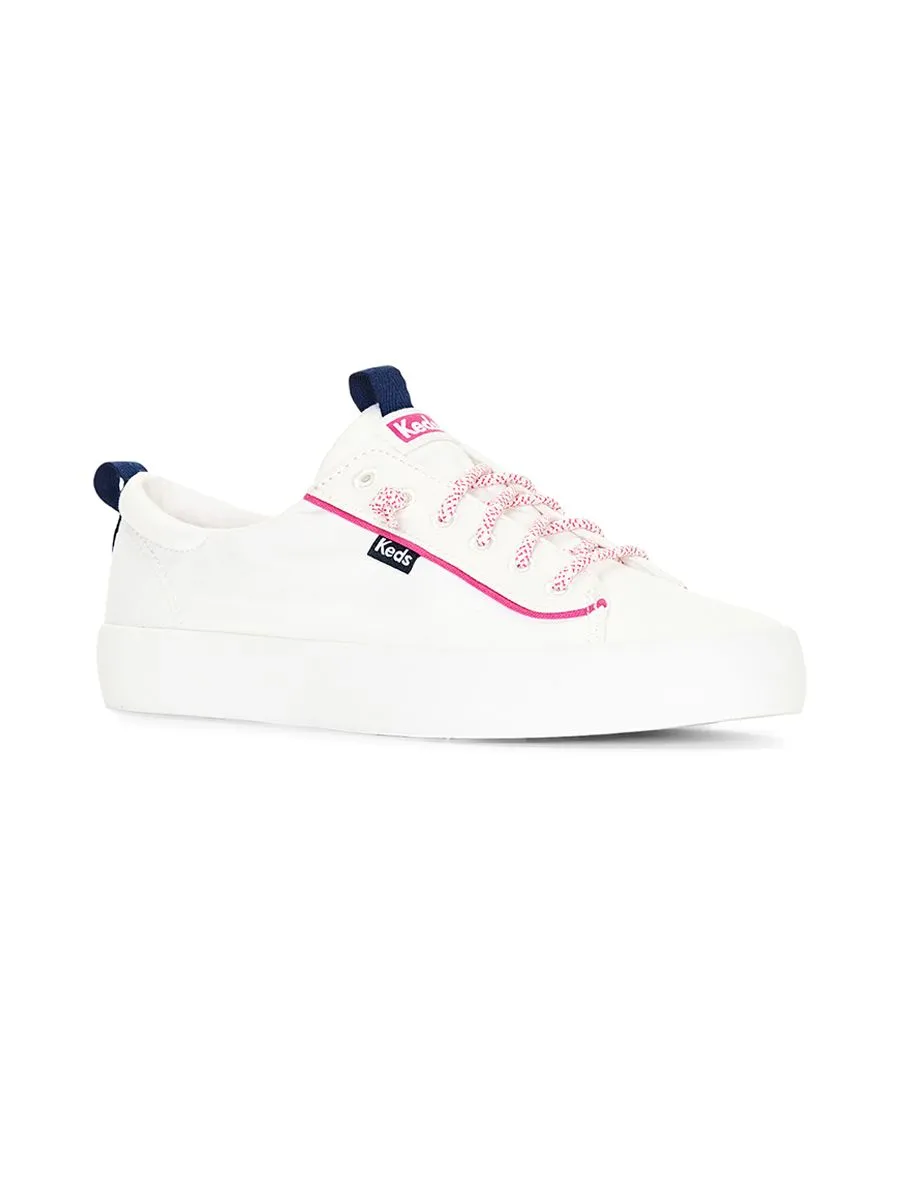 KEDS Women Kickback Piping White/Multi