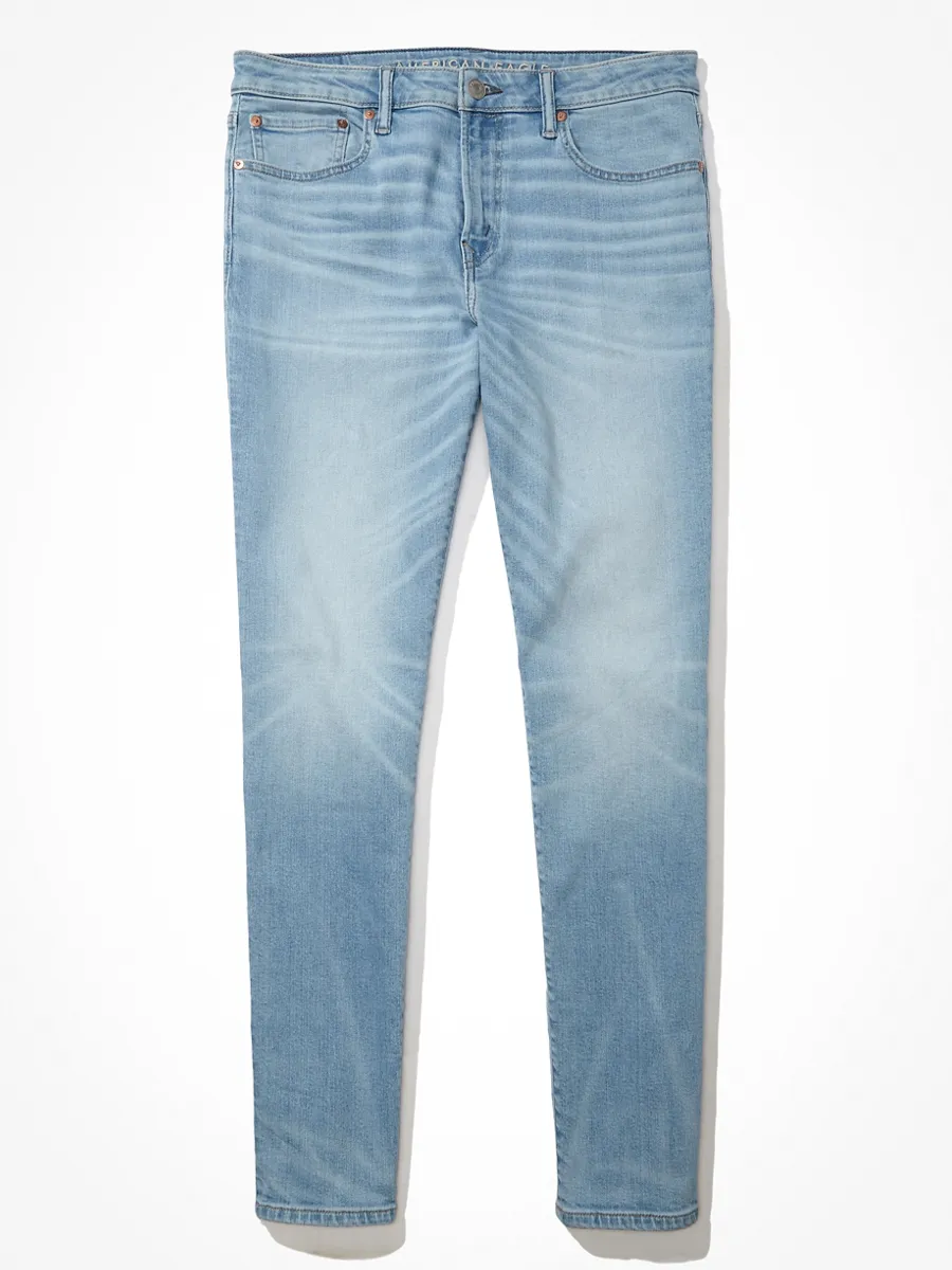 AMERICAN EAGLE LIGHT CLEAN ATHLETIC FIT 488 BLUE DAYLIGHT