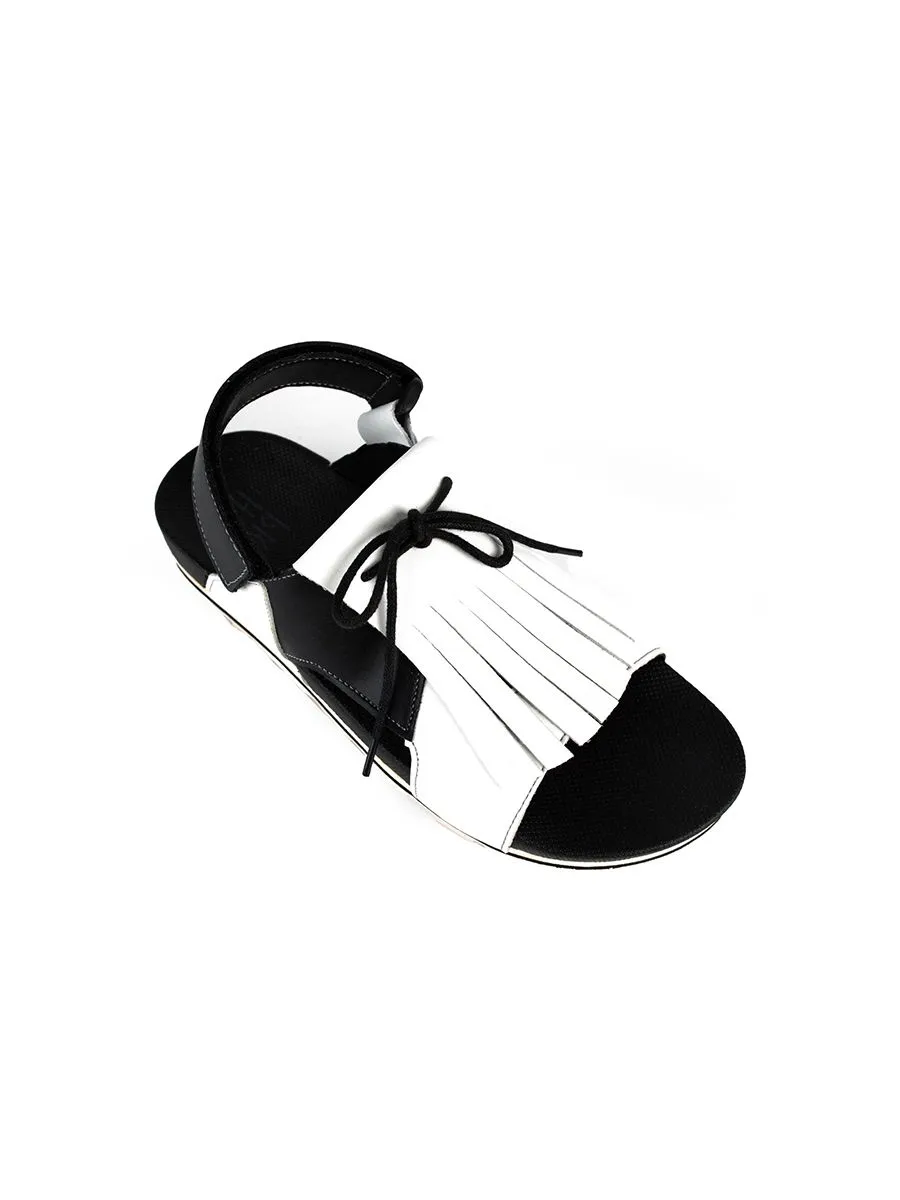 HEAVY Men's  Sandals VS Black/White
