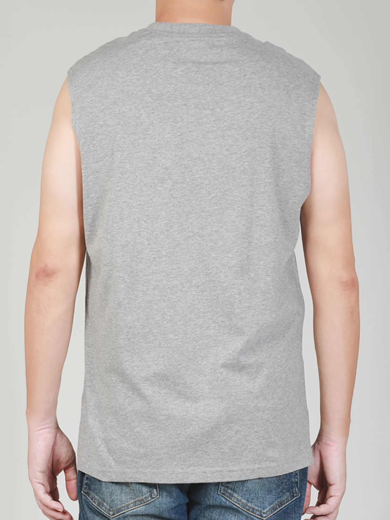 LEE Men s Tee Sleeveless Regular Fit Grey