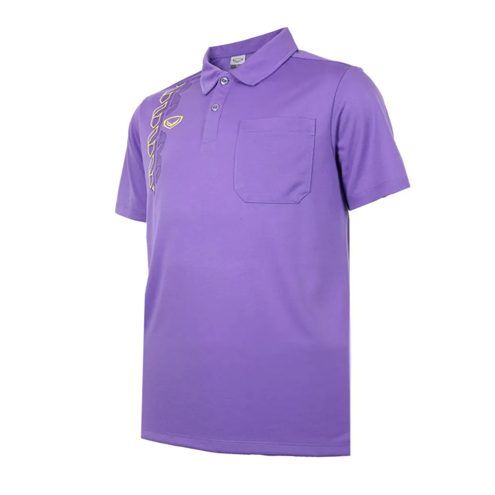 GRAND SPORT Purple Men's polo shirt (012583)