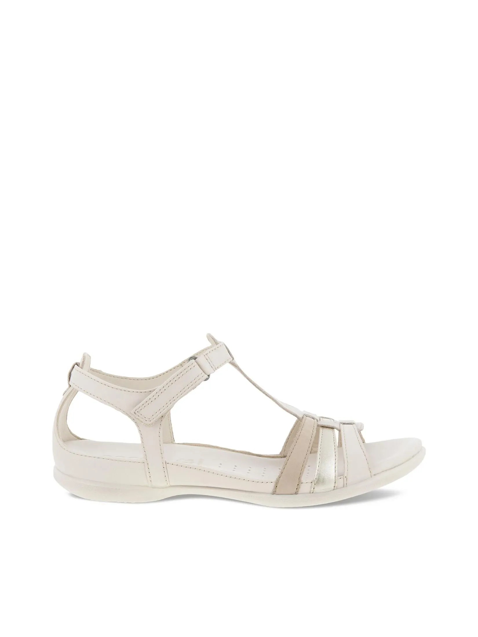 ECCO Women Sandal Flash Limestone/Pure White Gold/Beige